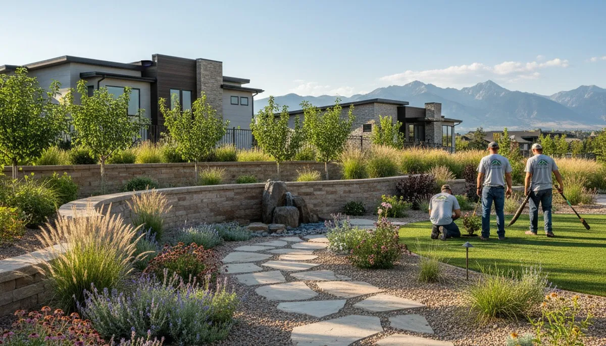 Denver, CO landscaping services for residential and commercial outdoor design and maintenance